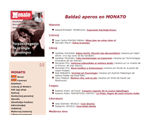 Tablet Screenshot of monato.net